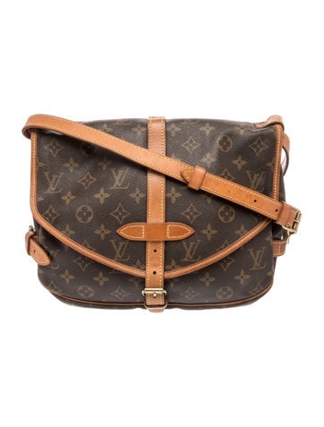 LV Monogram Saumur 30