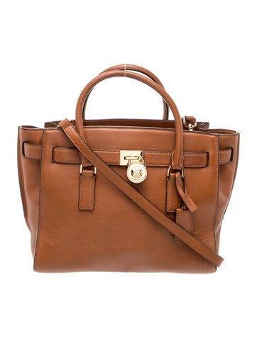 Leather Top Handle Bag