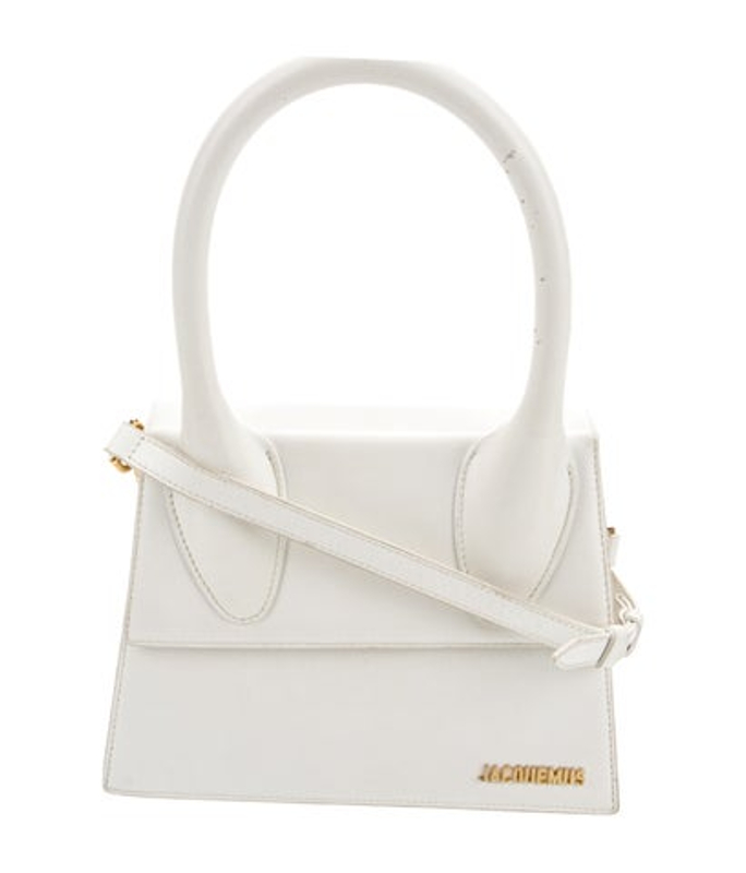 Jacquemus Leather Top Handle Bag