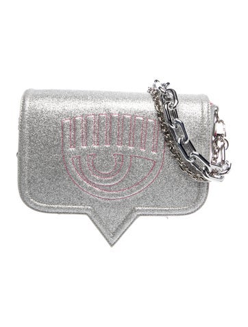 Chiara Ferragni Glitter Shoulder Bag