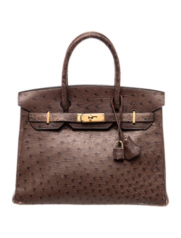 Ostrich Birkin 30