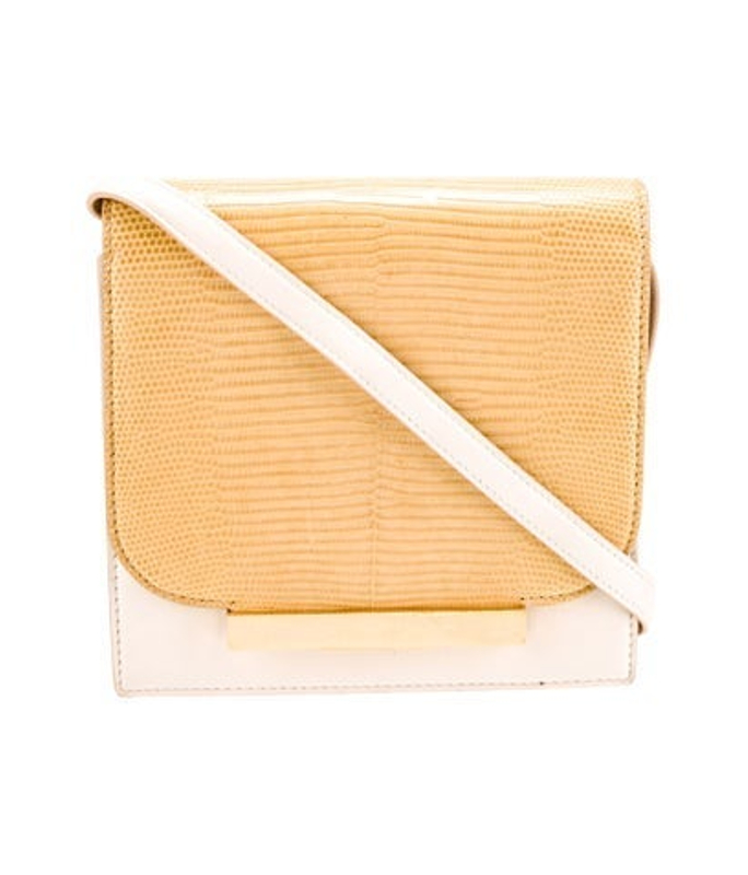The Row Row Lizard Classic Shoulder Bag