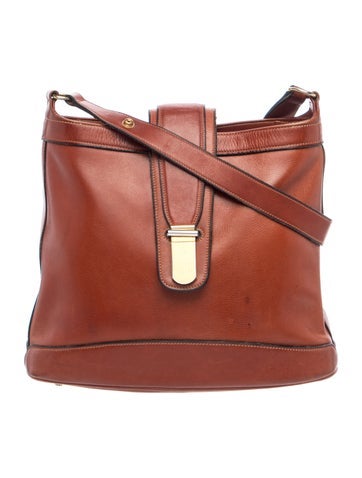 Mark Cross Leather Shoulder Bag