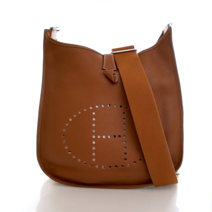 Hermes Gold Clemence Evelyne III GM