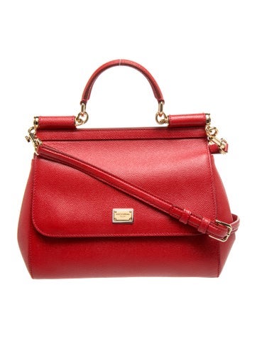 Dolce & Gabbana Leather Top Handle Bag