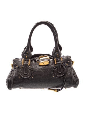 Leather Paddington satchel Medium
