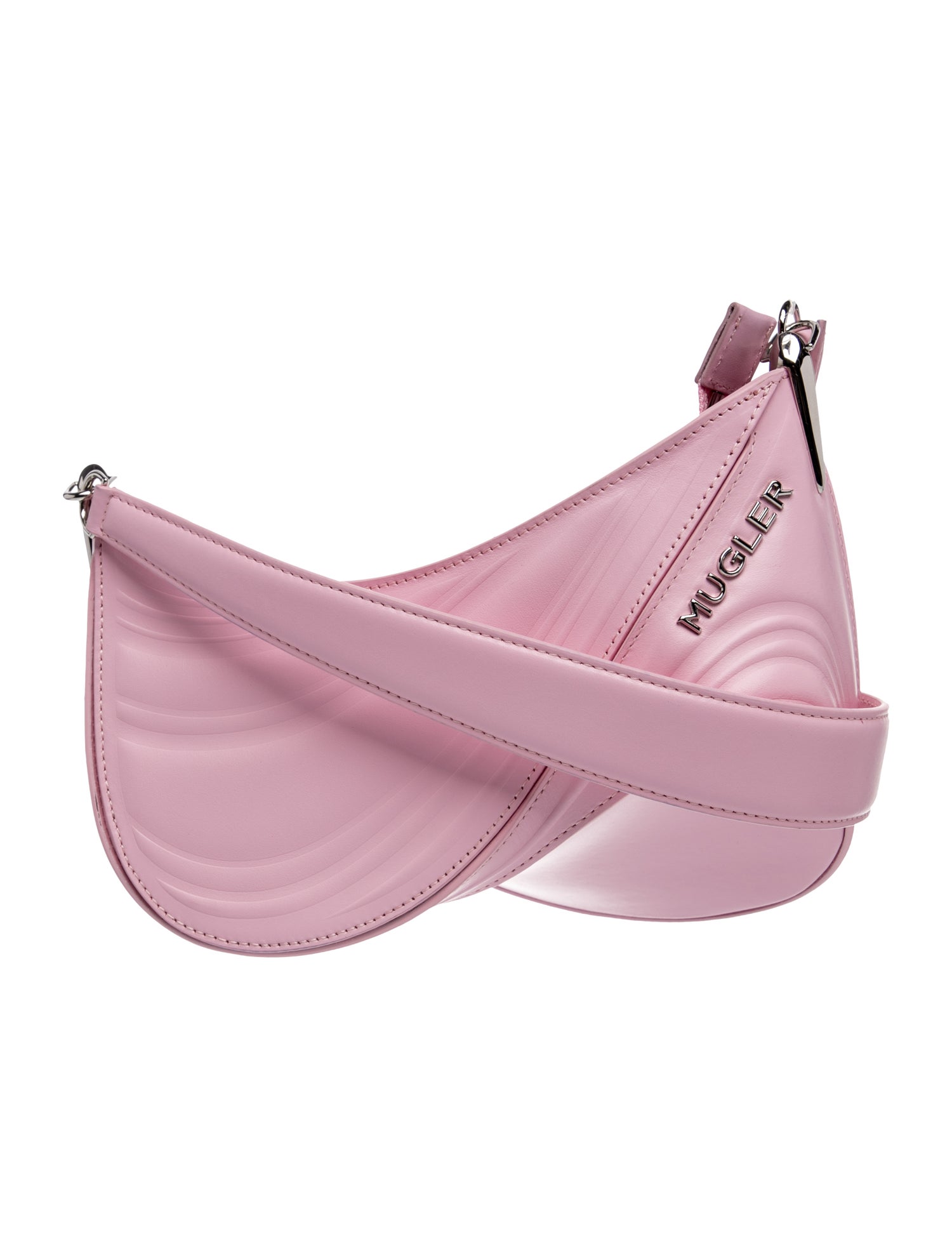 Mugler Leather Crossbody Bag w/ Tags