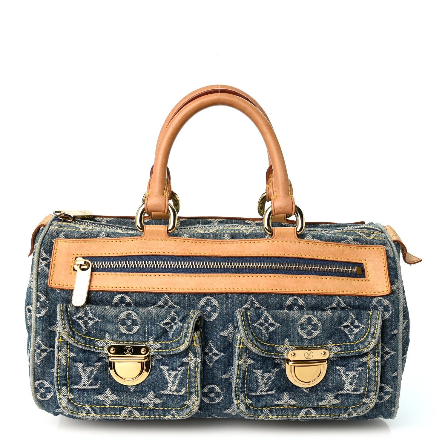Louis Vuitton Monogram Denim Neo Speedy Blue