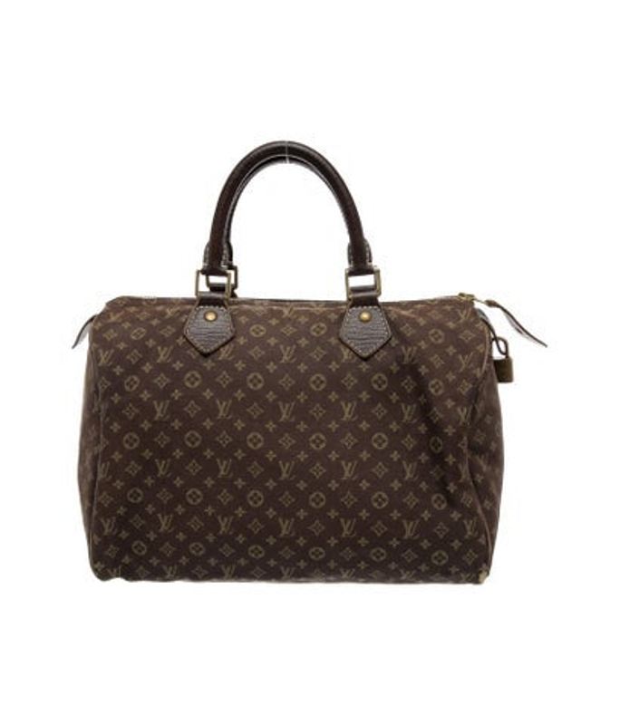 Louis Vuitton Vuitton Monogram Mini Lin Speedy 30 Vintage