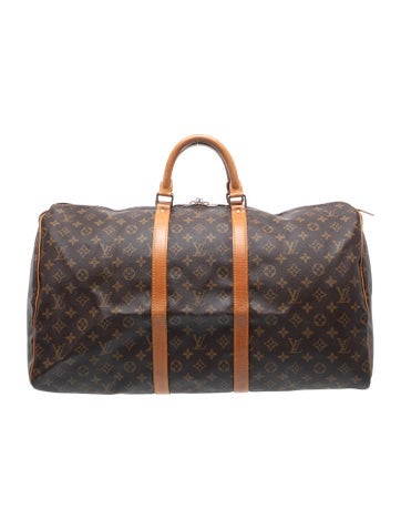 Louis Vuitton LV Monogram Keepall 55 Vintage