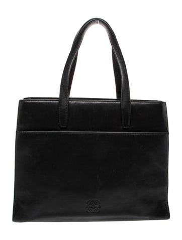 Leather Top Handle Bag Vintage
