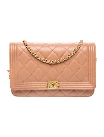 Chanel Boy Wallet On Chain