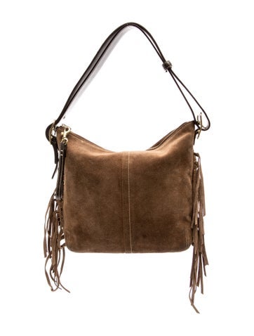 Coach Suede Shoulder Bag
