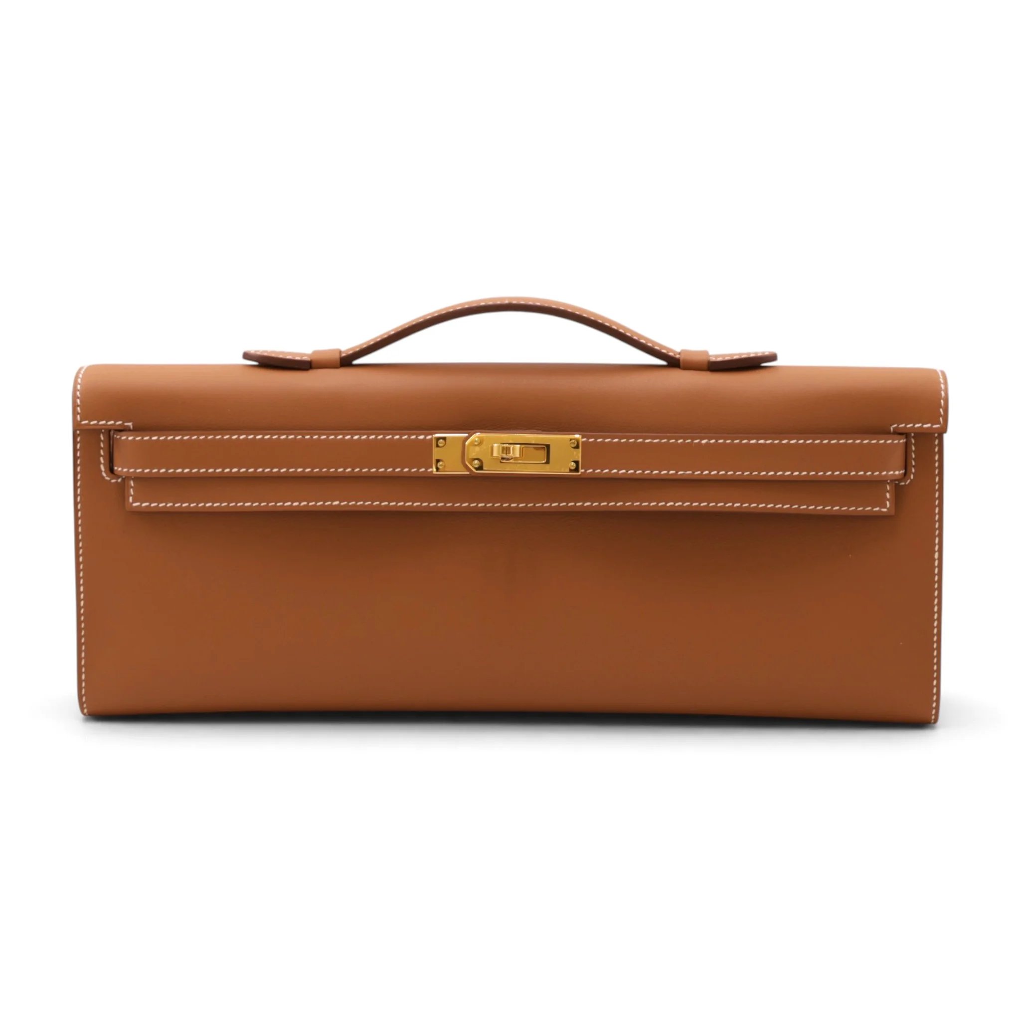 Brand New ( Rank N ) HERMÈS Kelly Cut Gold (37) Swift Gold hardware K (2025)