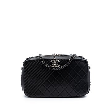 Lambskin Medium Quilted Lambskin Coco Boy Camera Bag