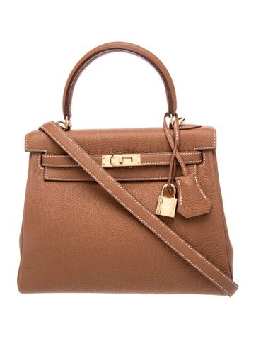 Hermes 2025 Togo Kelly II Retourne 25