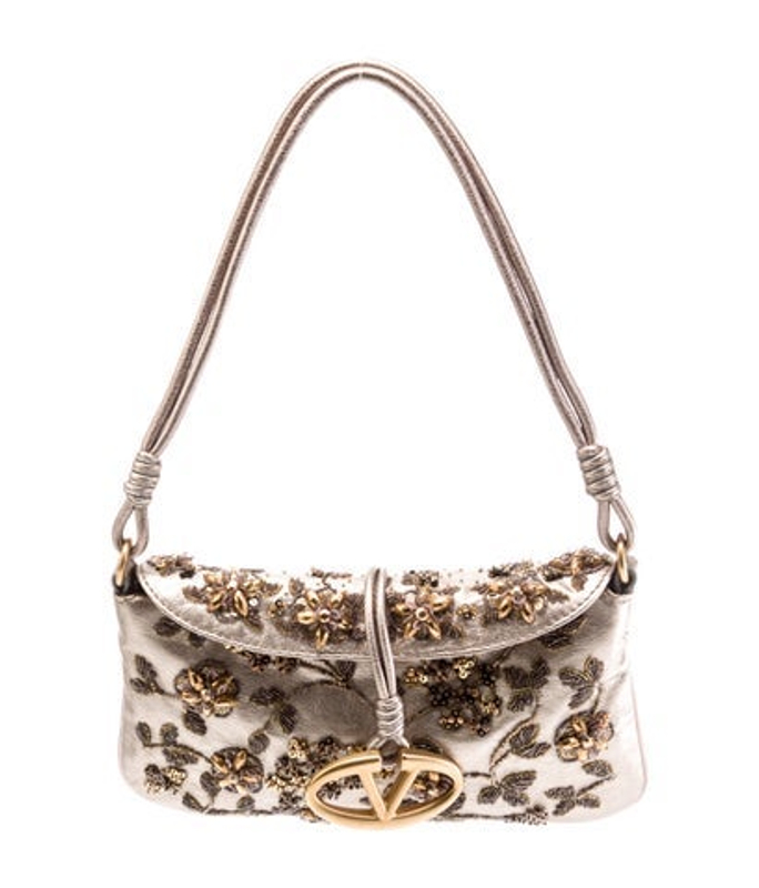 Valentino Leather Shoulder Bag