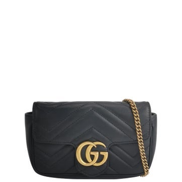 Calfskin Gg Marmont Super Mini