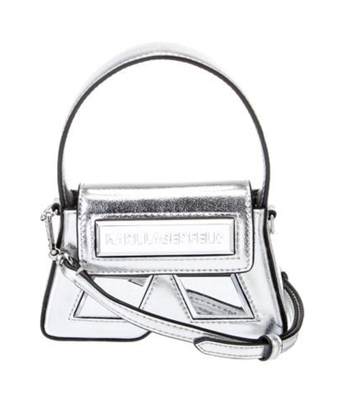 Karl Lagerfeld Lagerfeld Leather Shoulder Bag