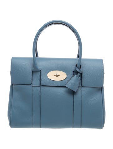 Leather Top Handle Bag