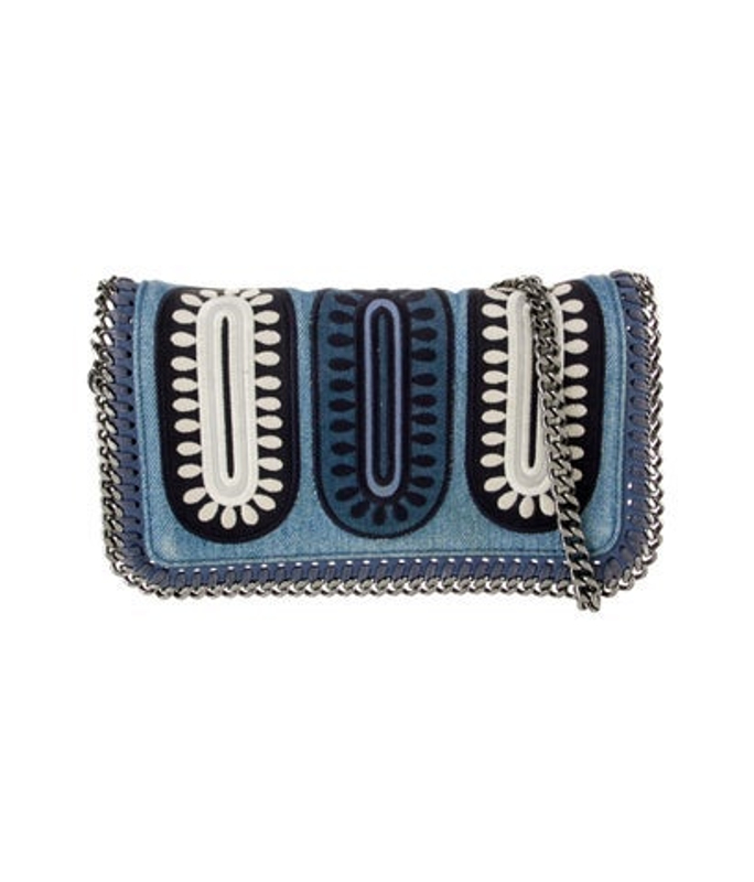 Stella McCartney Mccartney Denim Clutch