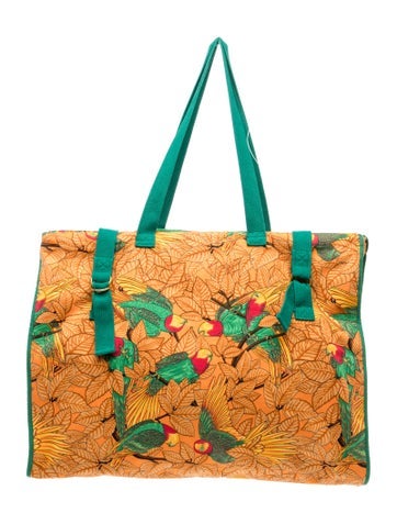 Toile Les Perroquets Tote