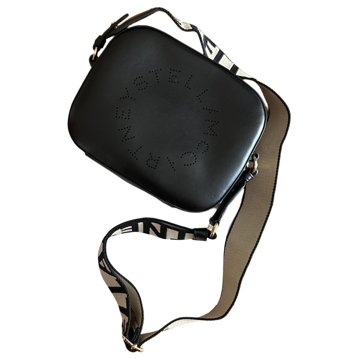 Stella McCartney Logo vegan leather crossbody bag