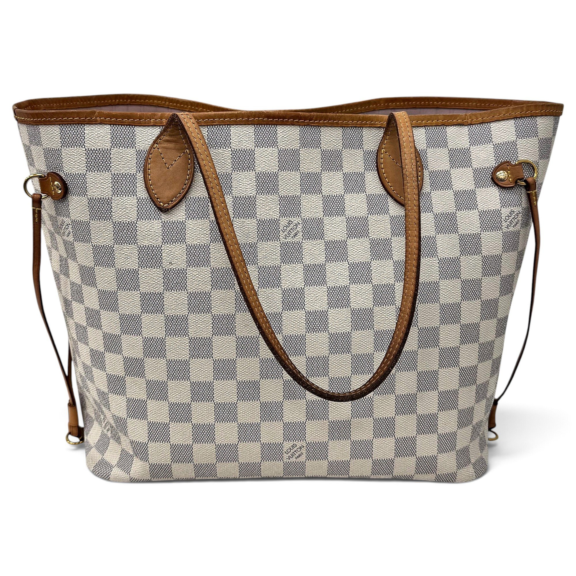 Neverfull leather handbag