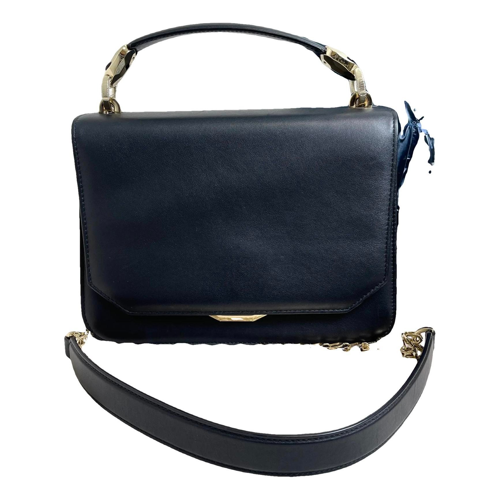 Serpenti leather handbag
