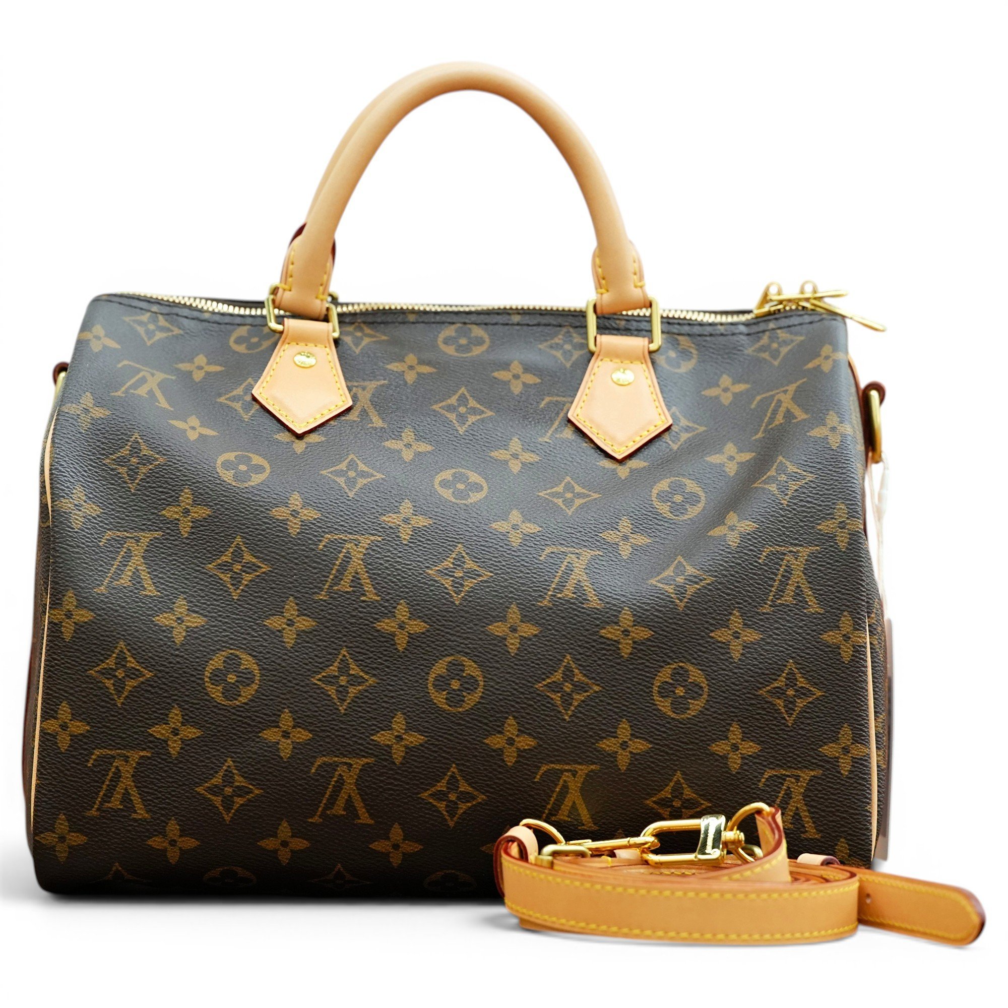 Speedy Bandoulière leather crossbody bag