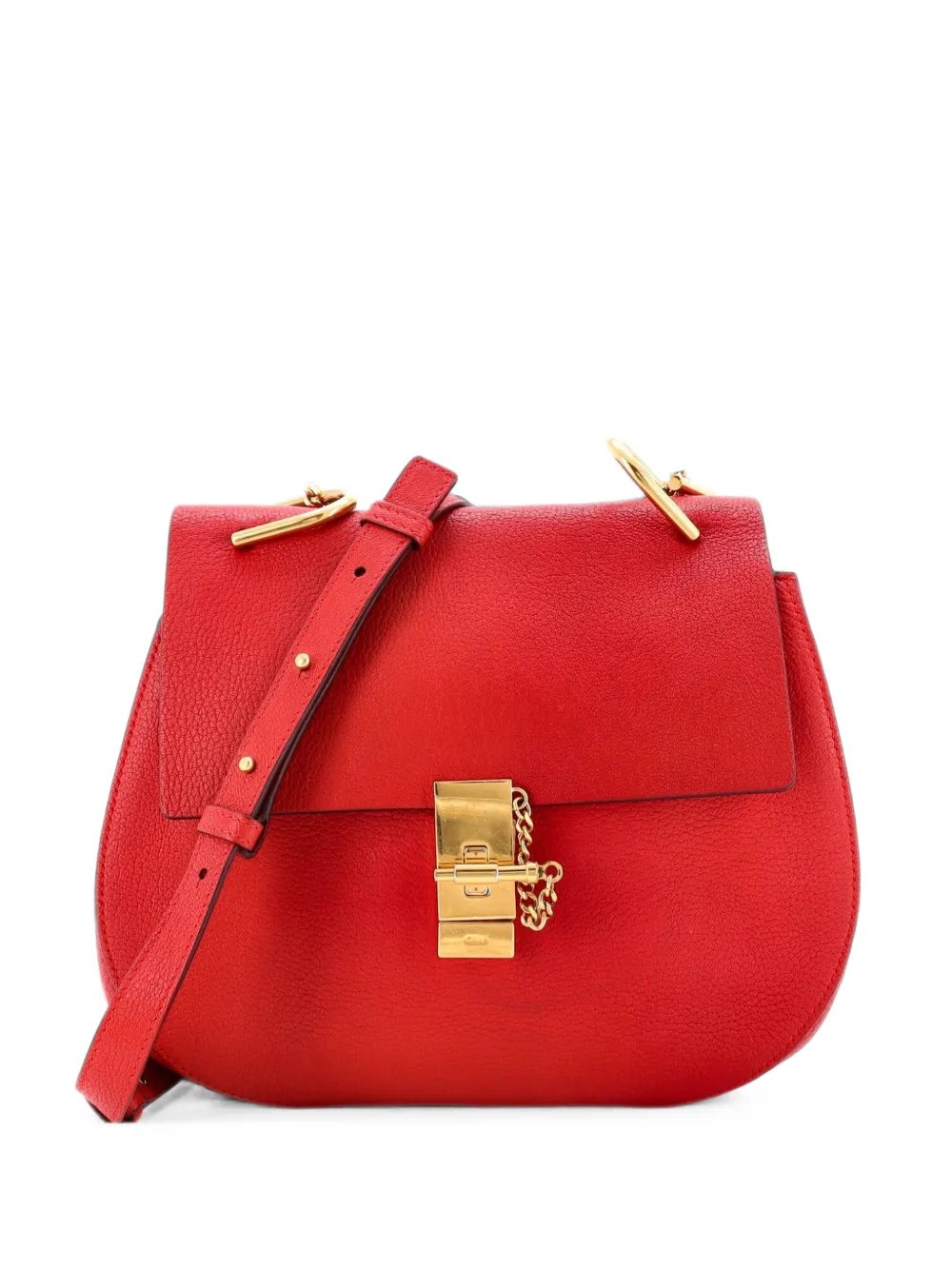 Drew Leather Medium crossbody bag