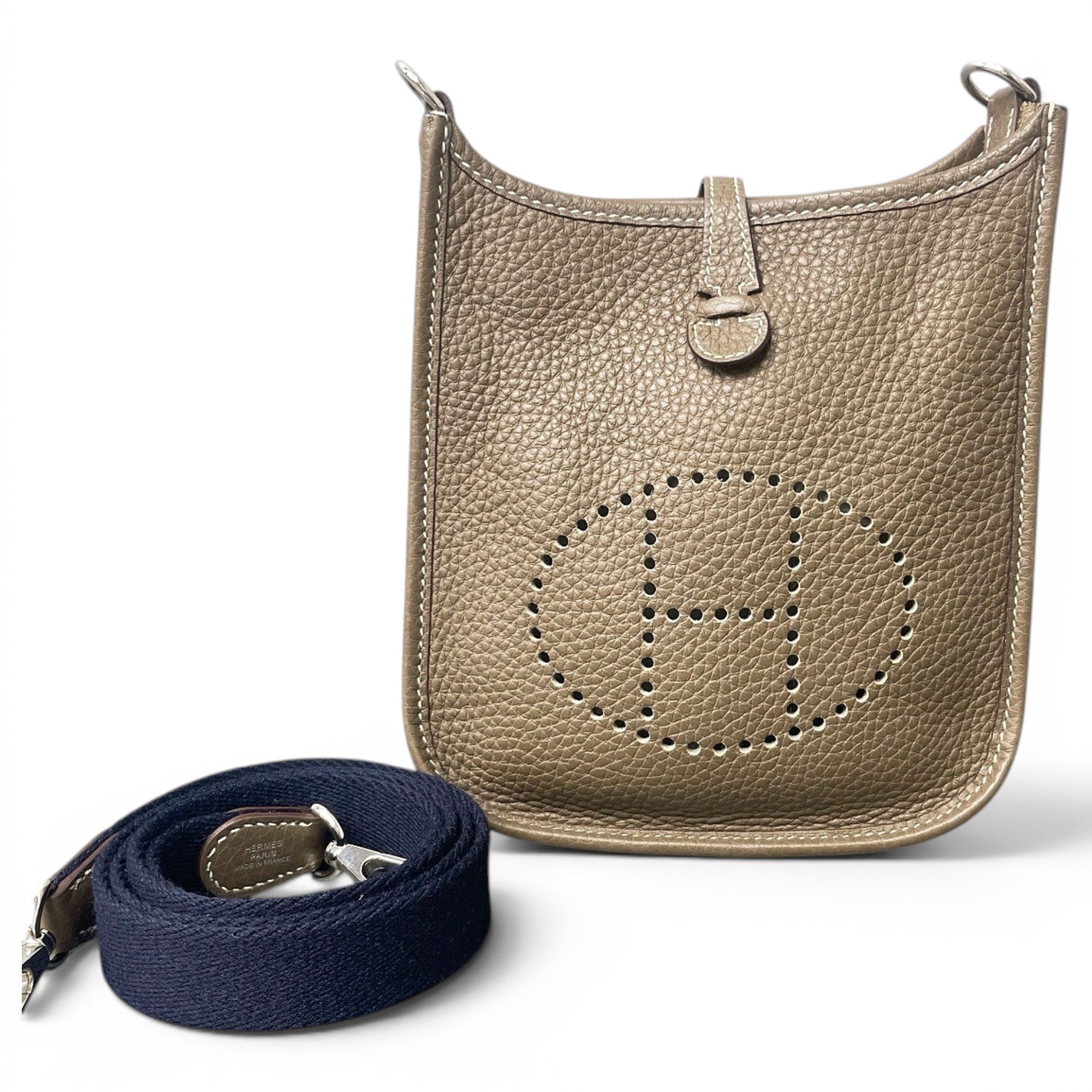 Evelyne leather handbag