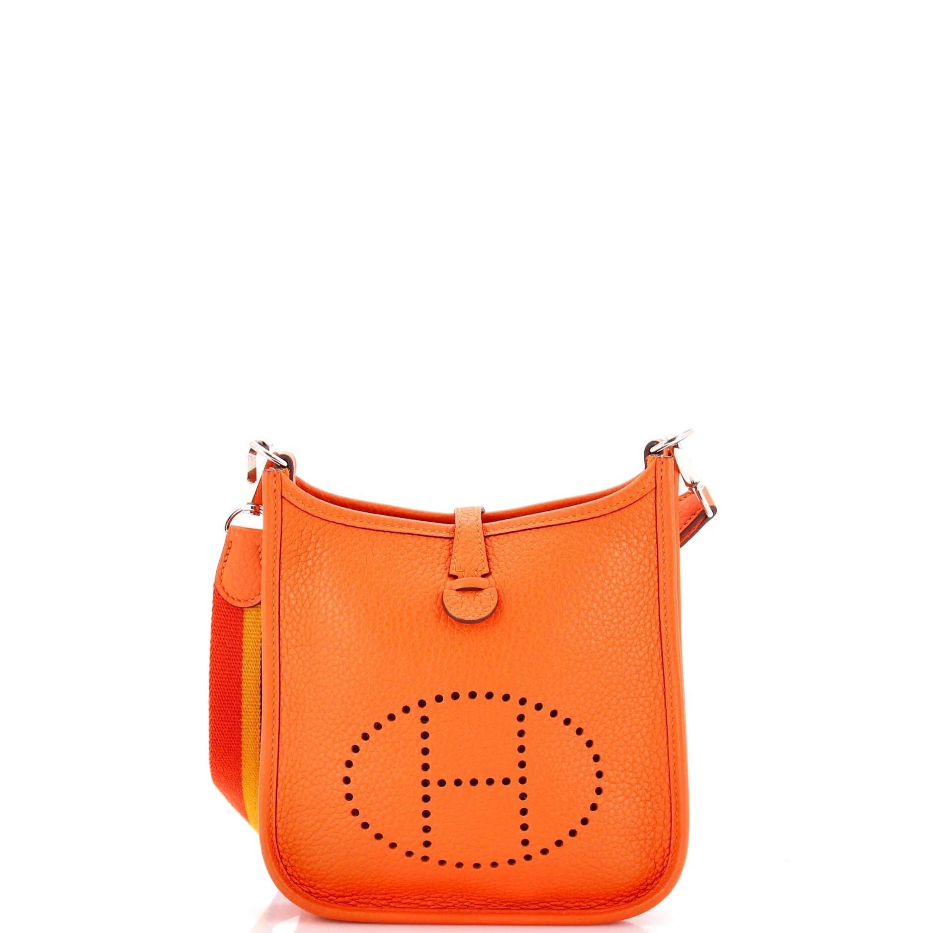 Mini Evelyne leather crossbody bag