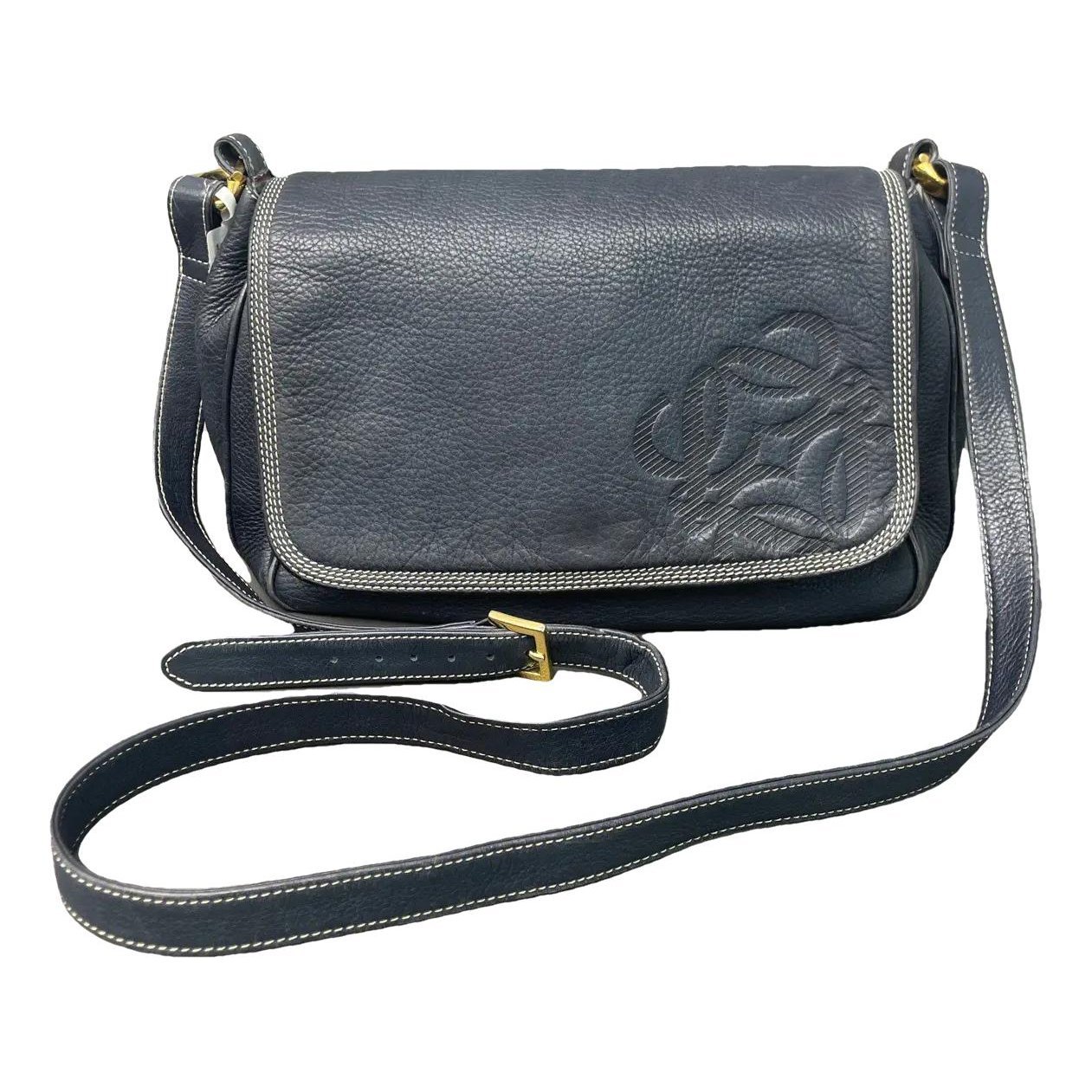 Leather crossbody bag