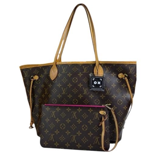 Neverfull leather handbag