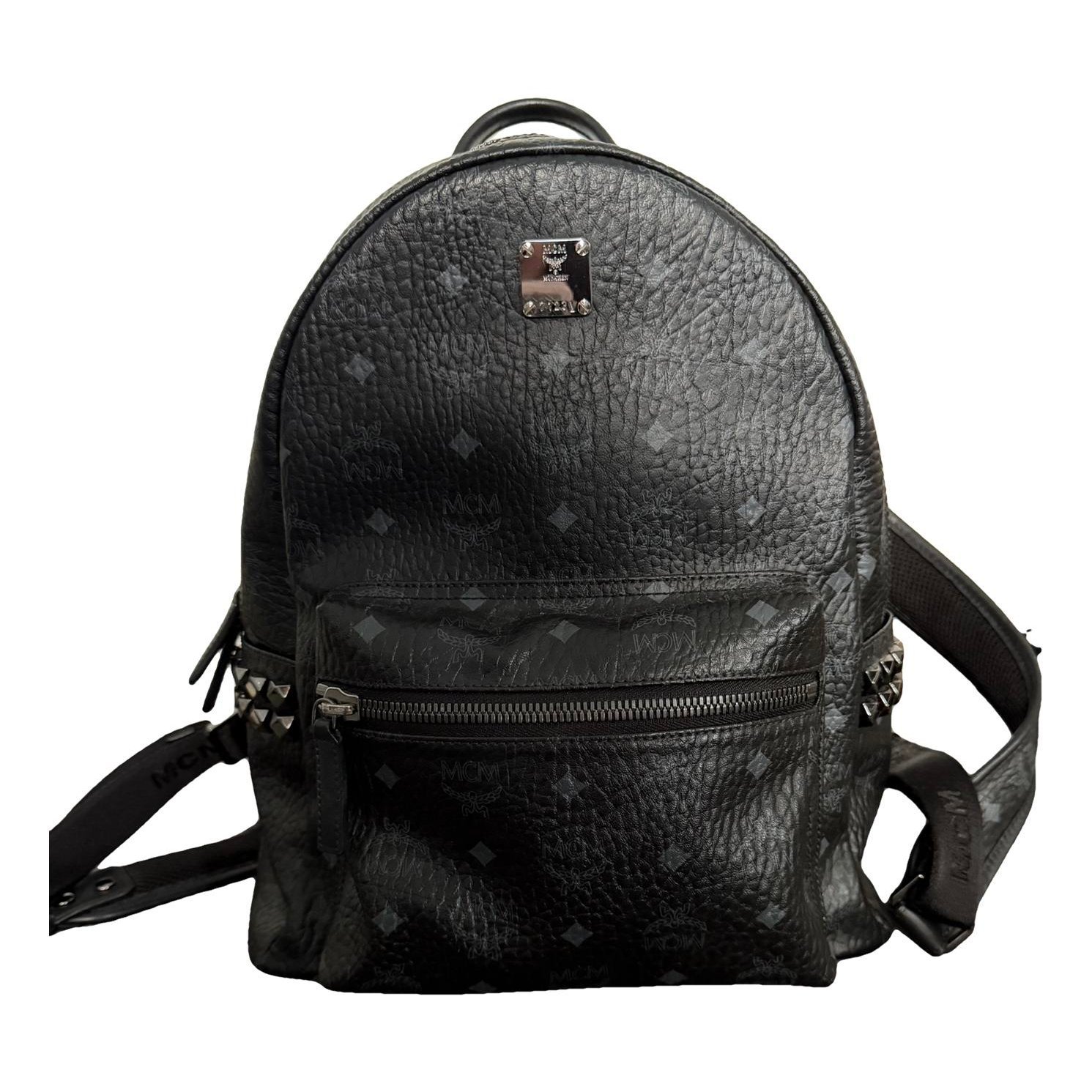 Leather backpack