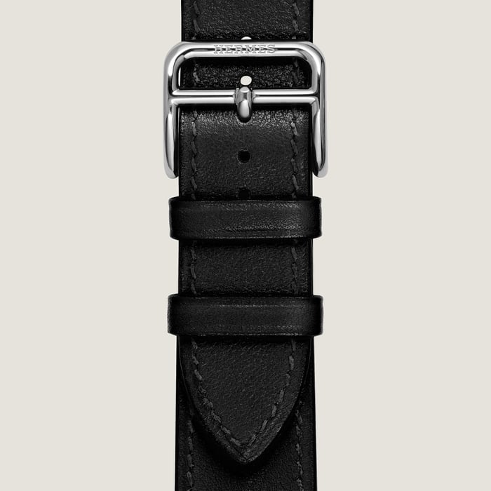 Noir Cape Cod Large Model 37 MM Single Tour Watch Strap