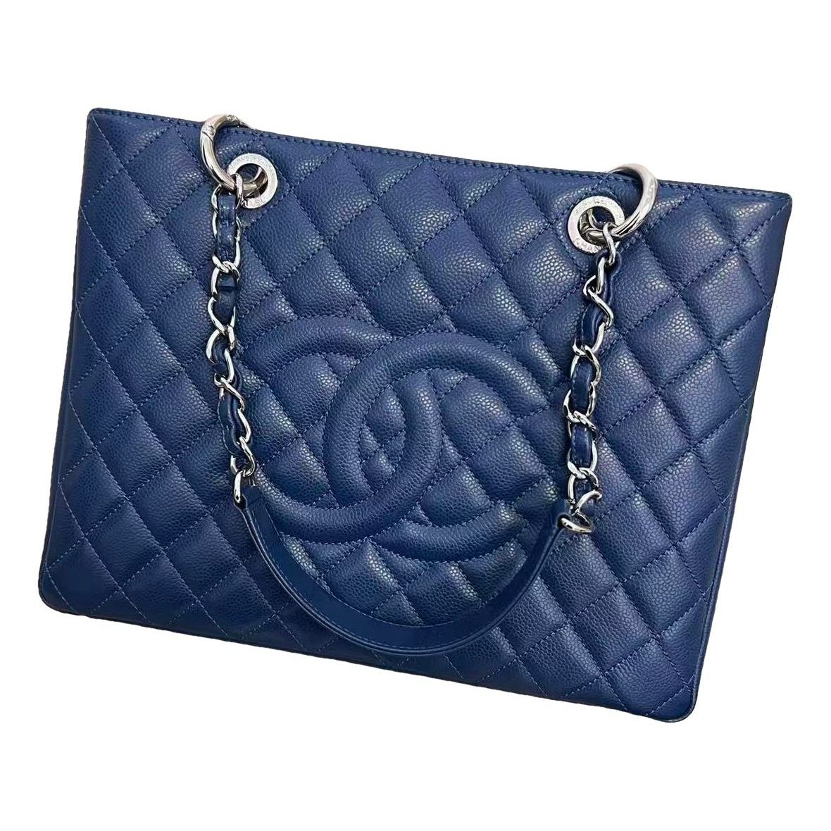 Grand shopping leather handbag