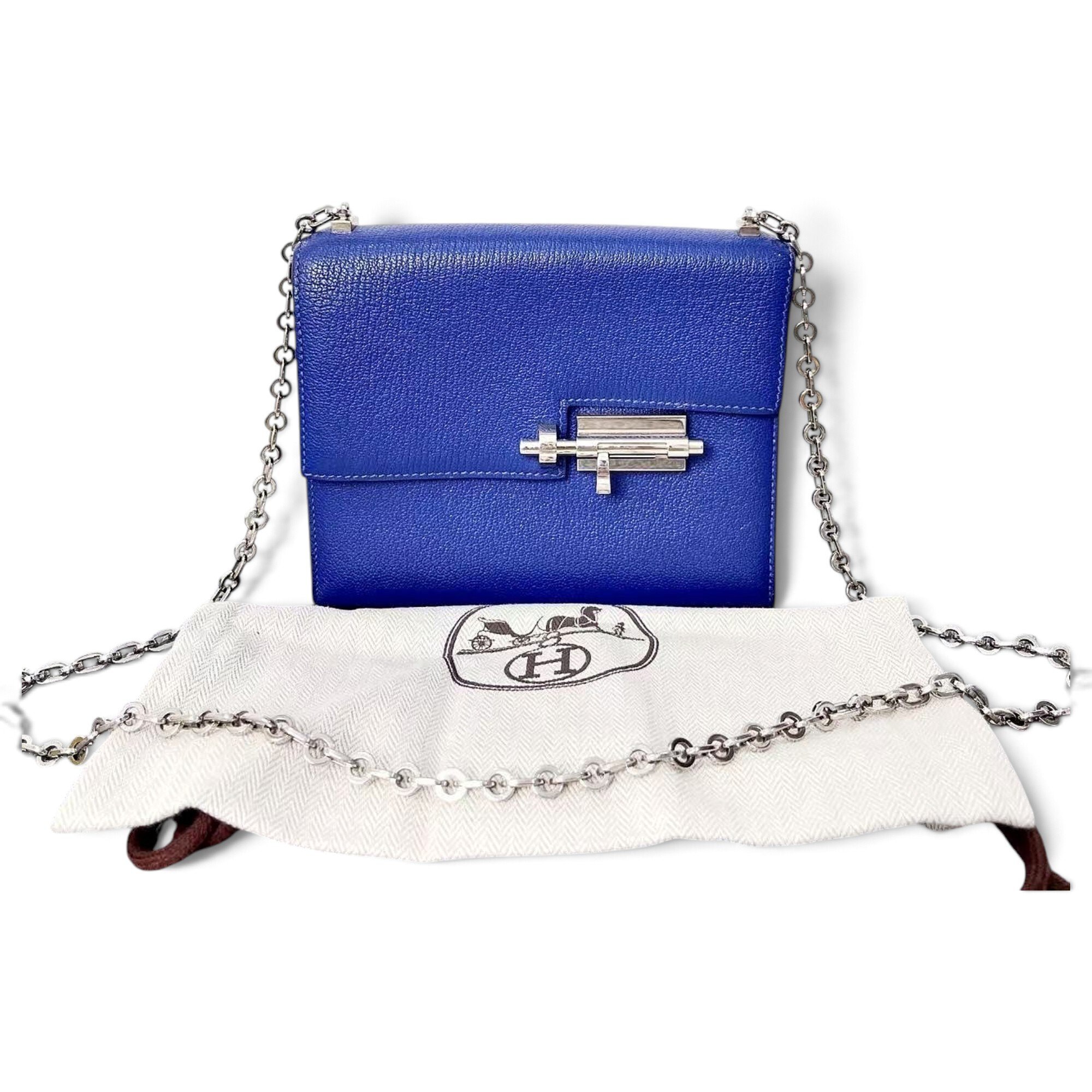 Verrou Mini leather handbag