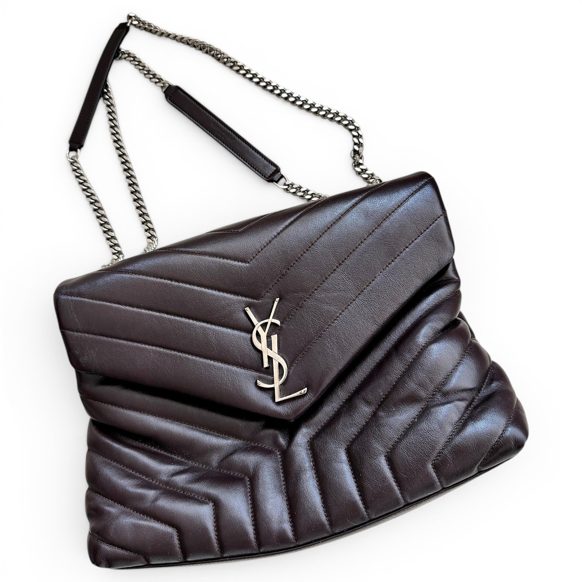 Loulou leather handbag