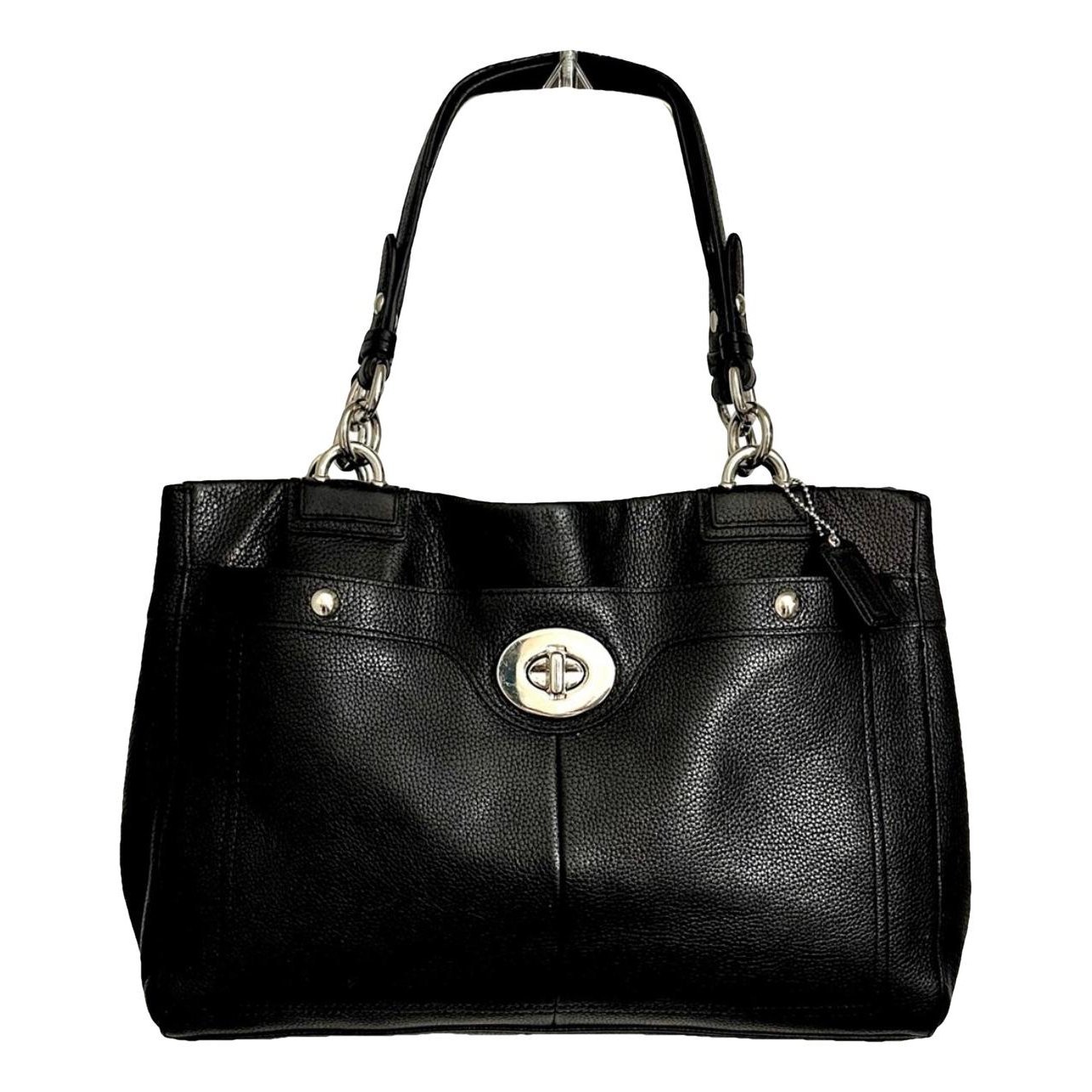 Leather tote