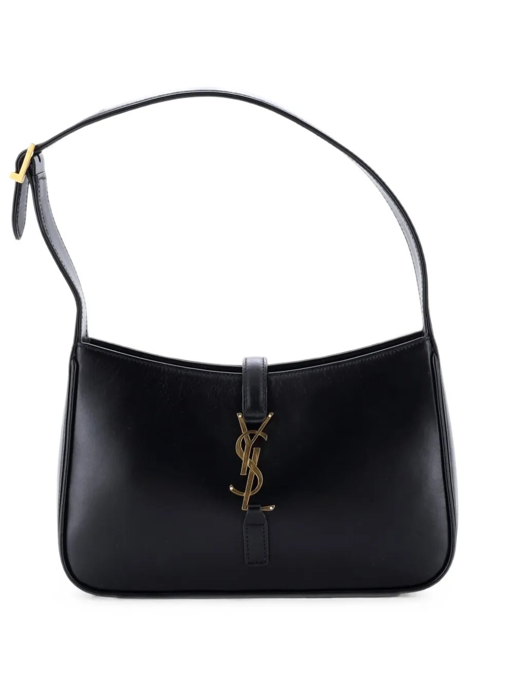 Le 5 a 7 Leather Small hobo bag
