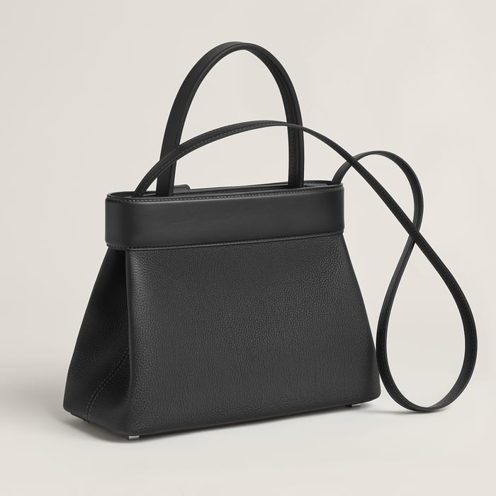Noir Medor Clous Bag