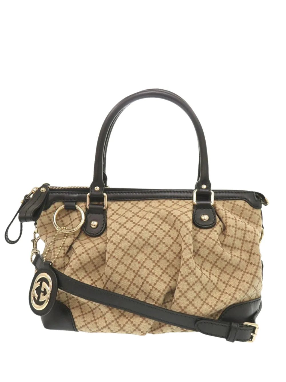2000-2015 Diamante Canvas Sukey satchel