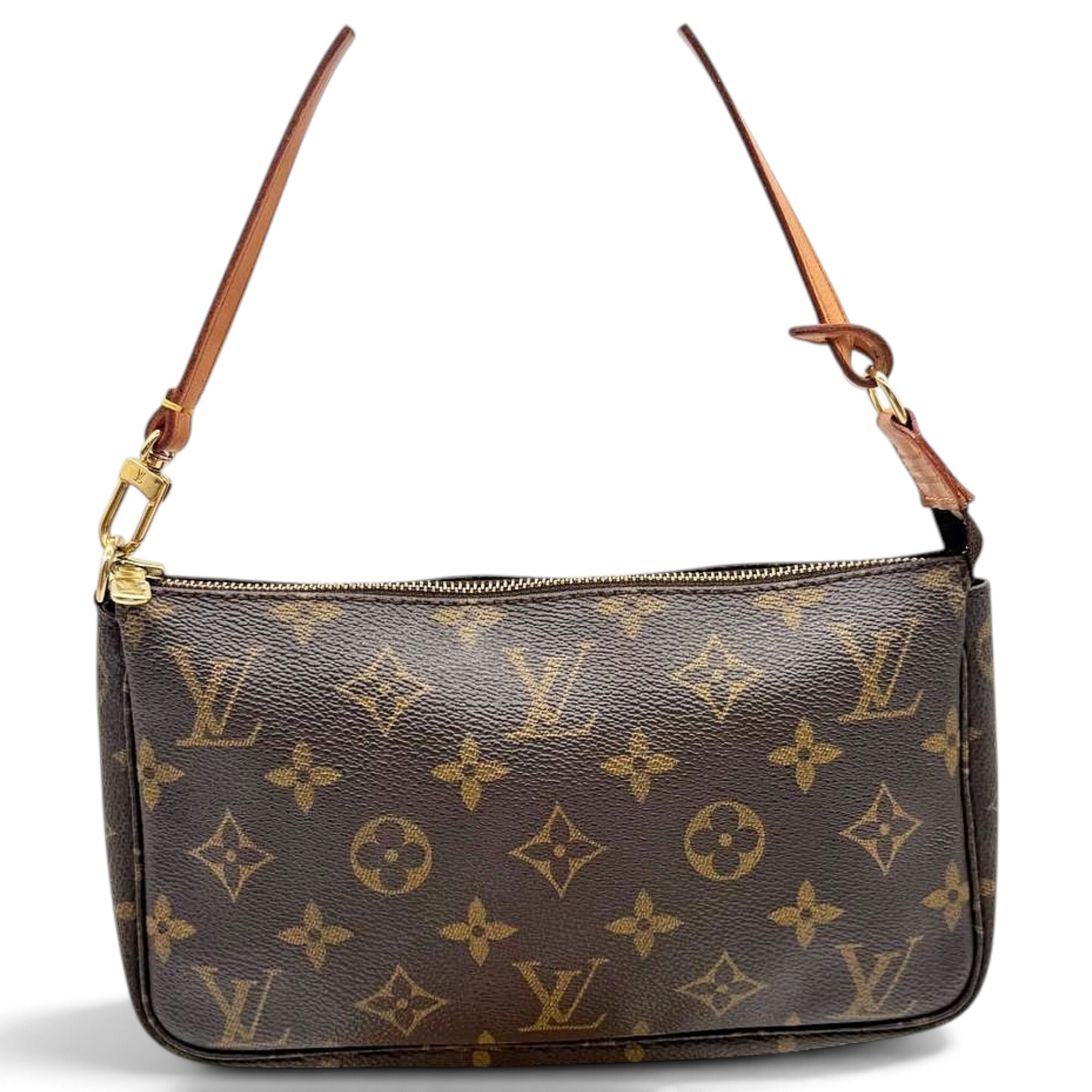 Pochette Accessoire leather handbag