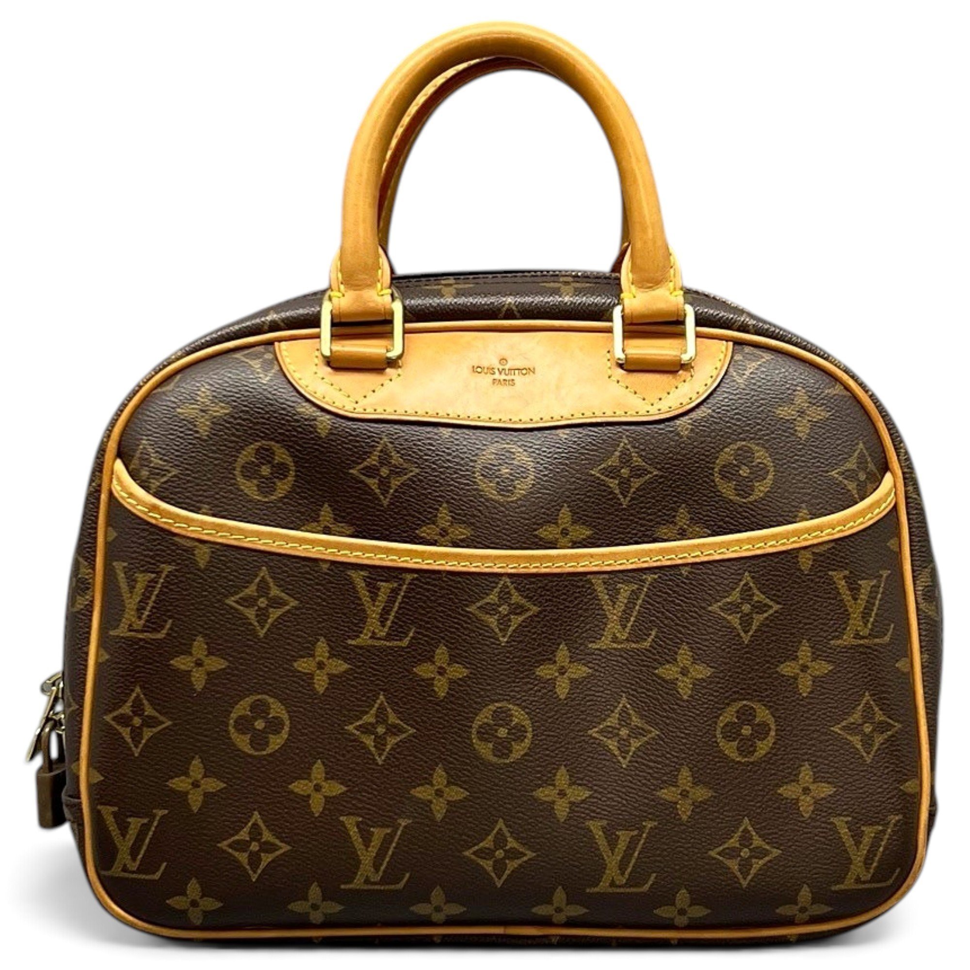 Deauville leather handbag