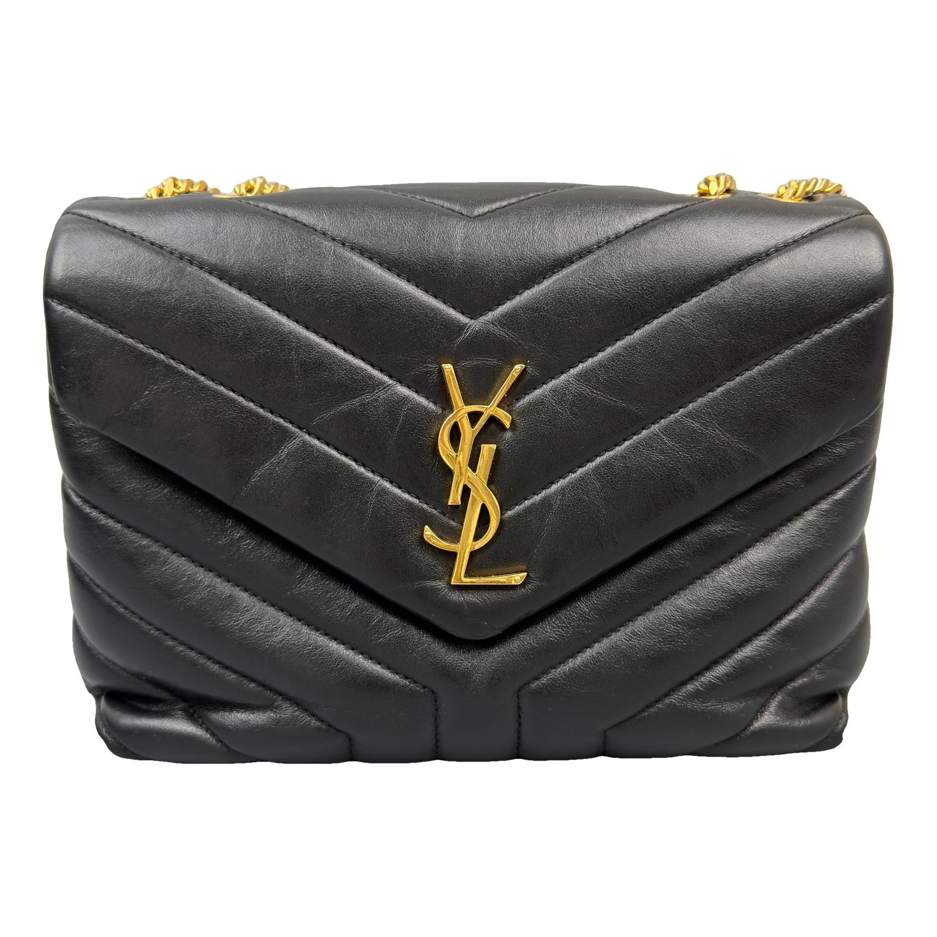 Loulou leather handbag
