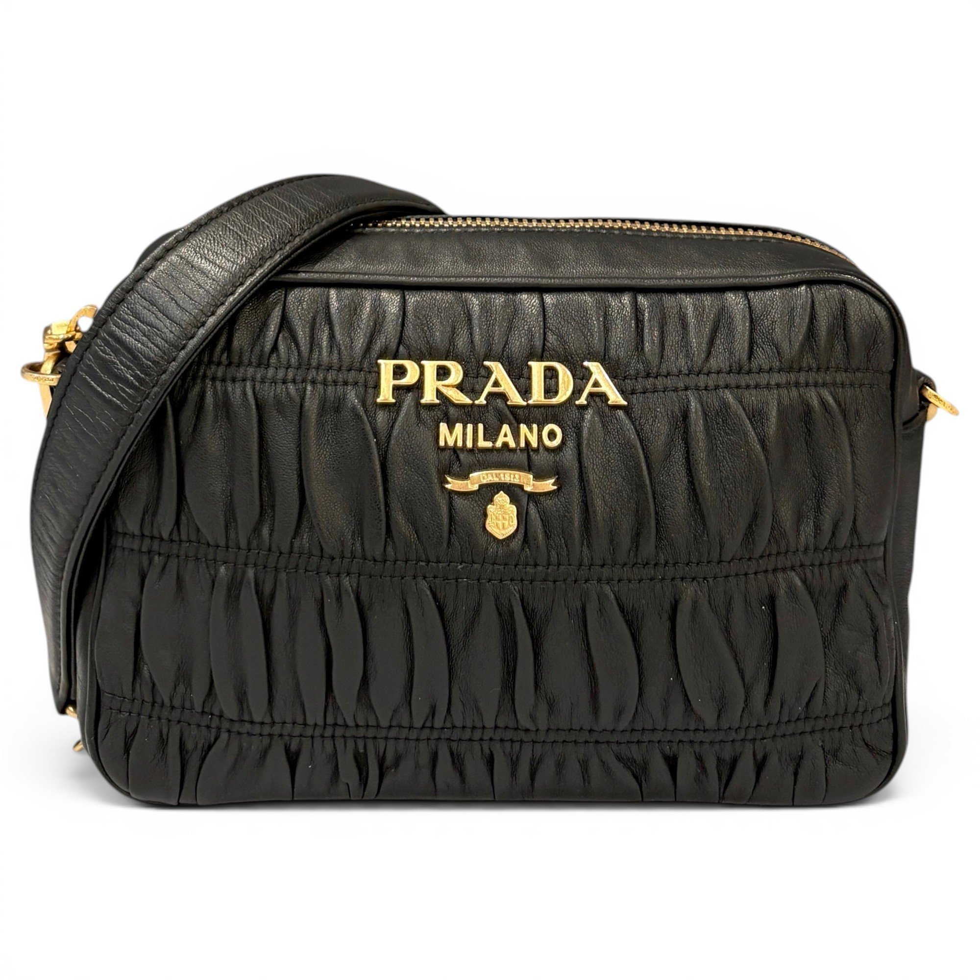 Prada Pony-style calfskin handbag