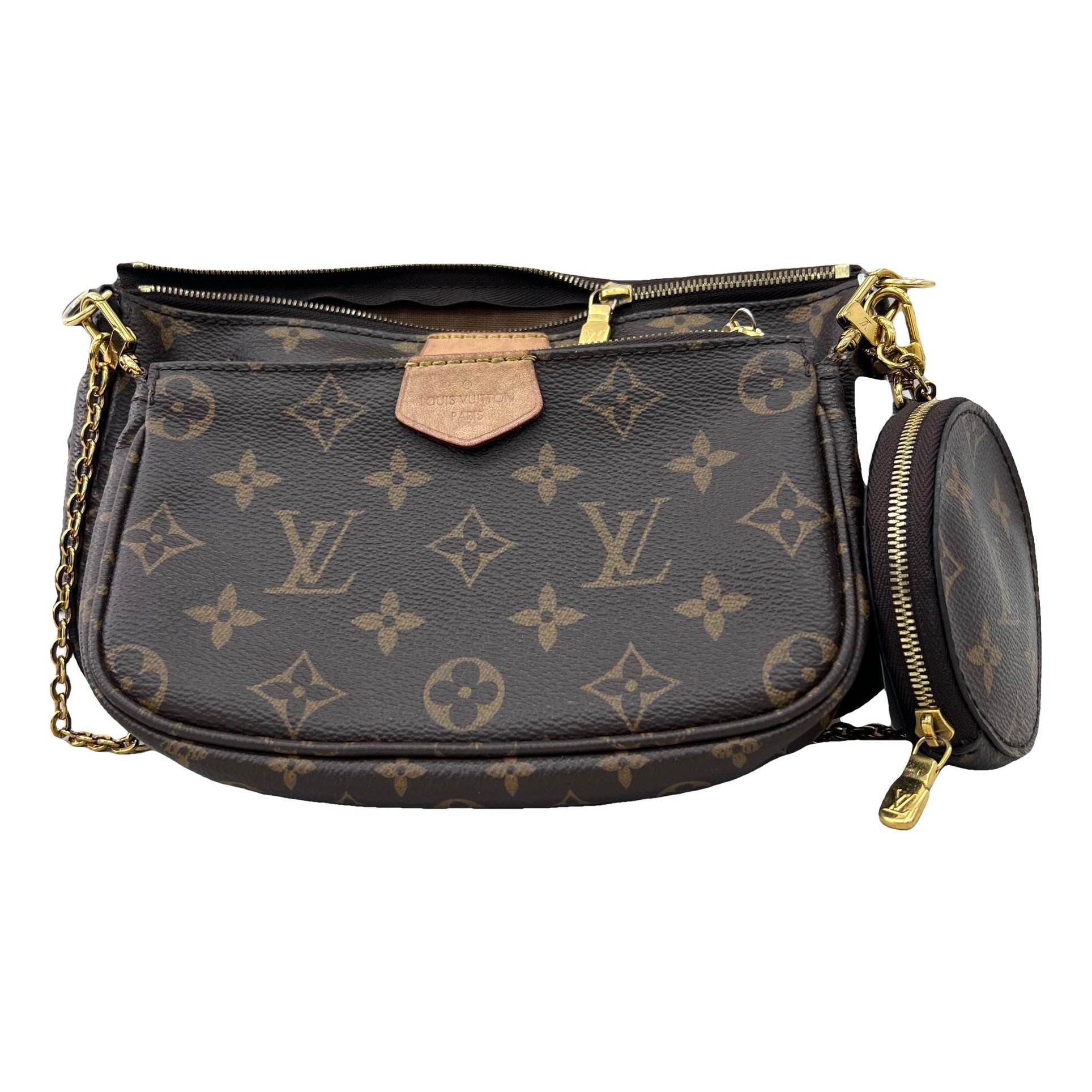 Multi Pochette Accessoires leather crossbody bag