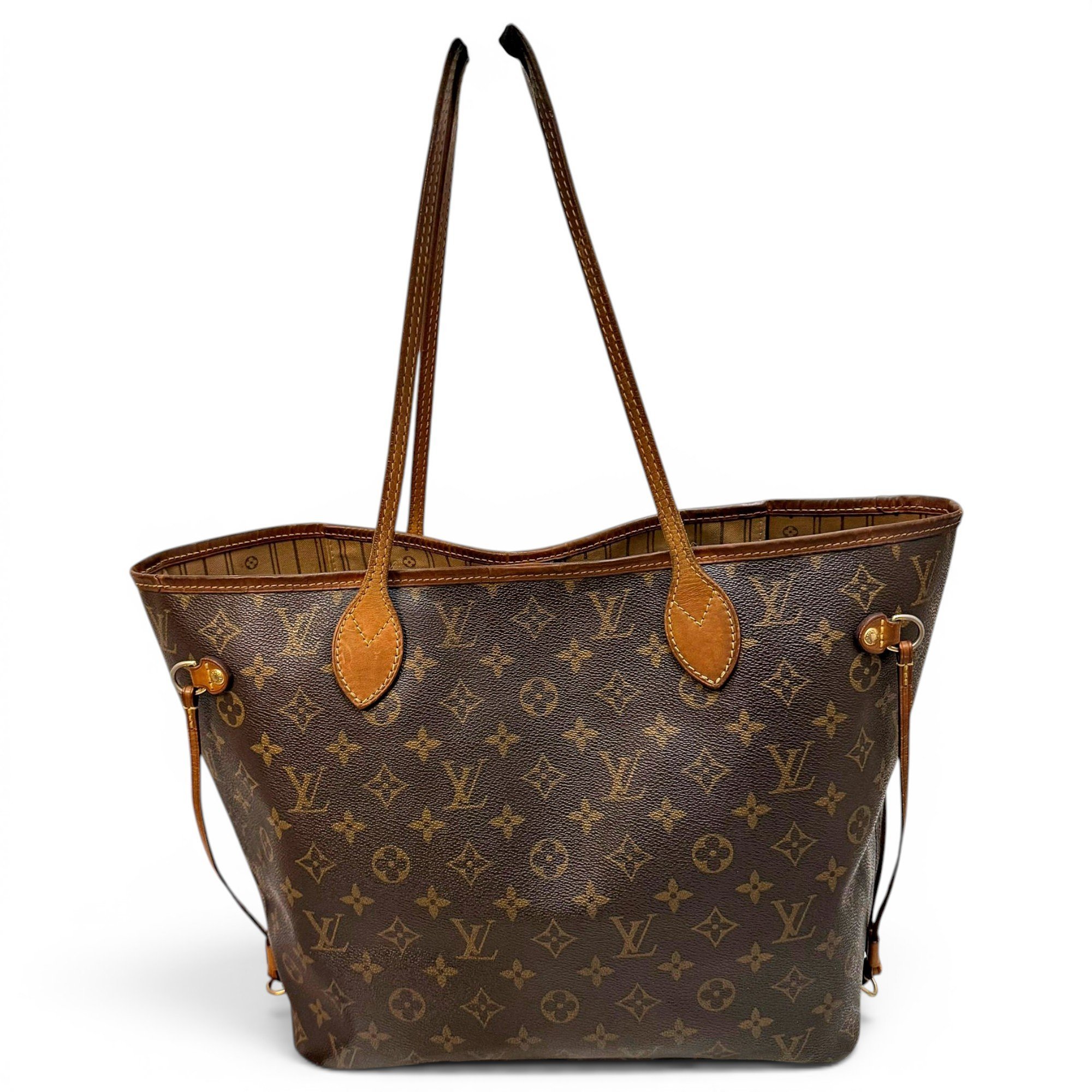Neverfull leather tote